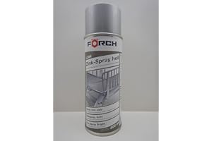 FORCH Spray de zinc brillante L244 antioxidante, protección contra la corrosión, apto para puntos de soldadura, 400 ml (1)