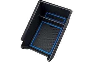 MEDZUK Console Centrale Compatible avec Dacia Bigster 2025-2026 Boîte de Rangement de Voiture, Boîte à Gants Accoudoir Organisateur Plateau Accessoires (Bleu, TYPE A)
