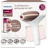 Philips Lumea 9900 Serisi BRI951/03 IPL T&uuml;y Alma, SkinAI,V&uuml;cut,Y&uuml;z,Koltuk altı,Bikini,4 Başlık,&Ccedil;anta