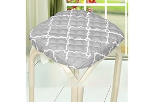 DG Catiee Juego de 2 fundas para taburetes cuadradas para silla de asiento, fundas cuadradas para silla lavable, taburete de bar para restaurante, oficina (30 x 30 x 5 cm, L)