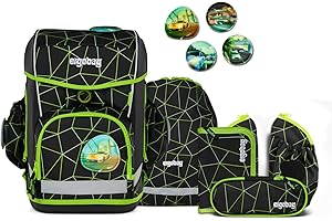 ergobag cubo Light Set ergonomischer Schulanzen, extra leicht, Set 6-teilig, 780 g