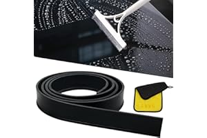 GMMG Lèvre en Caoutchouc de Rechange Lèvres en Silicone Accessoire de Nettoyage 105 cm pour Raclette de Douche, Raclette de fenêtre