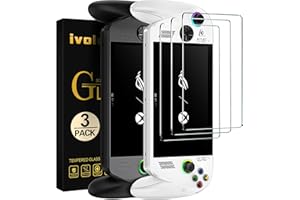 ivoler 3-Pack Screen Protector for ROG Xbox Ally/ROG Xbox Ally X Handheld 2025, Tempered Glass, Transparent HD, Anti-Scratch, Anti-Bubble