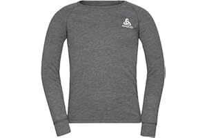 Odlo Active Warm Eco_159229 T-Shirt Unisex - Bambini e Ragazzi (Pacco da 1)