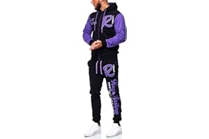 OneRedox Herren Trainingsanzug Jogginganzug Sportanzug Modell 3677