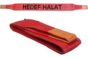 HEDEF HALAT 5t 5m / 5 Tonnen 5000kg 5 Meter Hebeband Hebebänder Hebeschlinge Bandschlinge Hebegurt Krangurt Kranschlinge Bergegurt Transportgurt