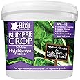 Elixir Gardens Bumper Crop High Nitrogen Fertiliser | N.P.K: 4-1-2 | Fom 1kg to 20kg, Perfect for Brassicas, Leafy Plants & Vegetables | 1kg Re-Sealable Tub (Makes 1000L of Liquid Feed)