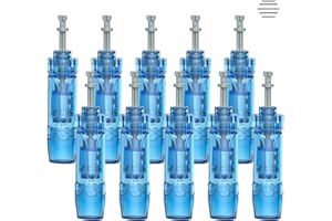 BESTAUTY 10 Pièces Dr. Pen Cartouches 42 Pins - Cartouche d'Aiguille de Rechange Originale pour Dr. Pen Ultima A8S M8S A9 Stylo de Microneedling(42Pins, 10PCS)