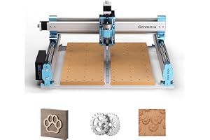Genmitsu CNC-maskin 4040-PRO för trä akryl MDF nylon snideri skärning, GRBL kontroll, 3-axlad CNC-routermaskin, arbetsområde 400 x 400 x 84 mm