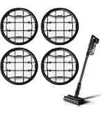 4er-Pack Filter Für VC7000/8000 – Waschbar, Kompatibel Mit XC7053/XC7055/XC7057/XC8055/XC8057, Plus 2 Bürsten