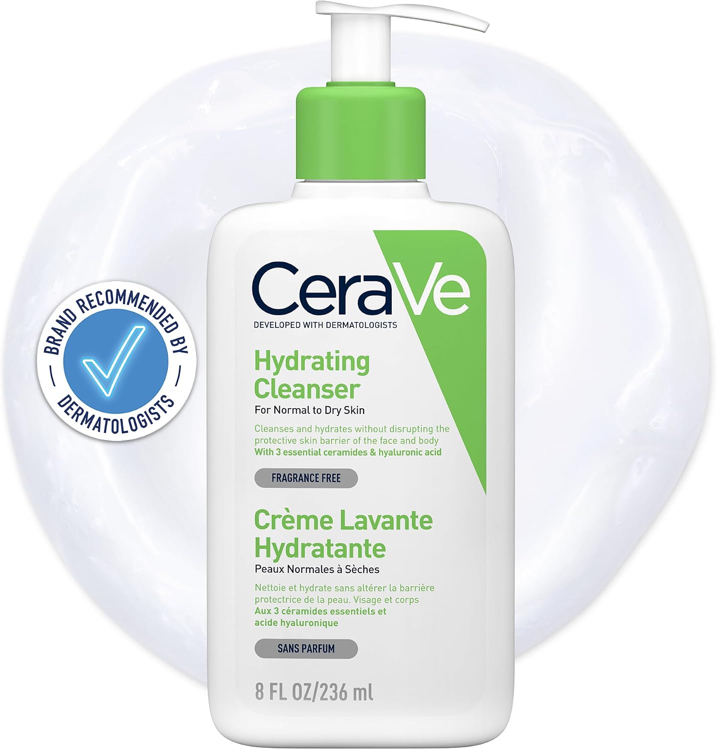 Avis d'Expert & Test Approfondi : CeraVe Hydrating Cleanser for Normal to Dry S (CeraVe)