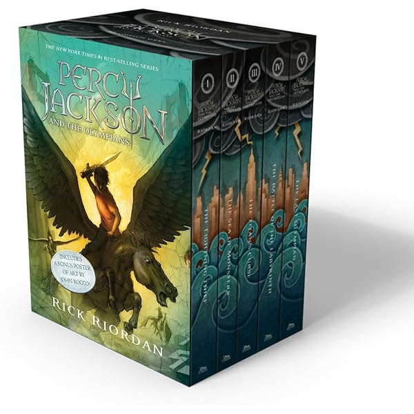 Heroes of Olympus Paperback Boxed Set, The-10th Anniversary