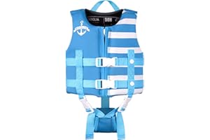 Boglia Bambino Swim Vest, Floaties per i più piccoli, Kid Vest Floation costume da bagno costume da bagno con la cinghia di sicurezza regolabile per bambini unisex