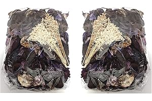 Youngland London Potpourri with flower and fragrance, Lavender flavour New, Set of 2 Bags