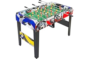 Globo Giocattoli- Globo 40433 Calcetto con aste telescopiche, Multicolore