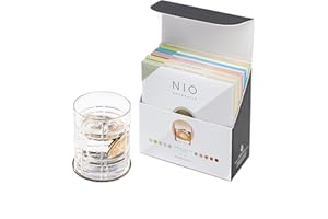 ‎NIO COCKTAILS NIO Cocktails - Abendessen - und Drink-zu-Hause-Box, 5 Vorgemischte, Trinkfertige Drinks zu Jeweils 10 cl (Margarita, Gin Sour, Tommy's Margarita, Cosmopolitan, Vodka Sour), 50 cl
