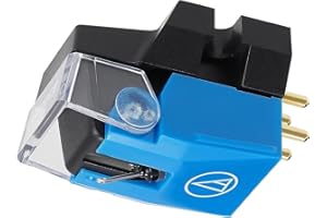 Audio-Technica VM610MONO Dual Moving Magnet Mono Cartridge for Mono Vinyl LP records Blue