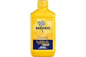 Bardahl - Olio Miscela VBA SYNT, 100% Sintetico, Olio Moto, Scooter, Attrezzi da Giardino con Motore a 2 Tempi, 3 x 1 Litro