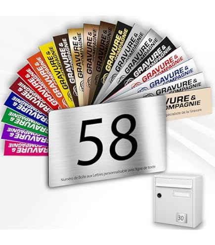 Plaque Numéro Au Meilleur Prix | Leroy Merlin