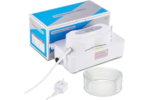 BAOSHISHAN Condensate Pump 360L/H Air Conditioning Drainage Pump with 5M Drainage Pipe,1800ML Water Reservoir,for Below 30KW Power Air Conditioning Systems