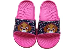 laubamode Nickelodeon-Belle Claquettes Mules Pat Patrouille-Rose-Fille