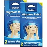 StopEver Migren Patch &ndash; Soğutucu Hidrojel Plaster, 2'li Paket | Migren & Baş Ağrısı İ&ccedil;in 6 Saat Etkili | İla&ccedil; İ&ccedil;ermez | (2x2)