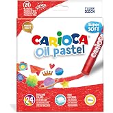 Carioca Yağli Pastel Boya Kalemi 24'L&uuml;