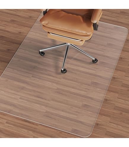Tapis De Protection Sol Antistatique Floortex Computex 120x90 Cm - Vinyle Sans Phtalates - Pour Chaises De Bureau
