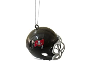 FOCO NFL Tampa Bay Buccaneers Casco Bola de árbol de Navidad colgante ornamento
