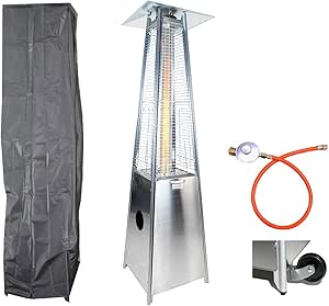 Traedgard® Gas Pyramiden Heizstrahler Vesuvio Lanzarote Edel | 190cm