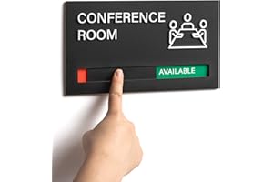 BOZENTEK In Use Available Privacy Schild, 22,9 x 12,7 cm, magnetisch, Schieber, Türanzeige, Schilder für Muttertag, Konferenzzimmer, Wellnessraum, Privatsphäre-Dekoration für Büro, Krankenhaus