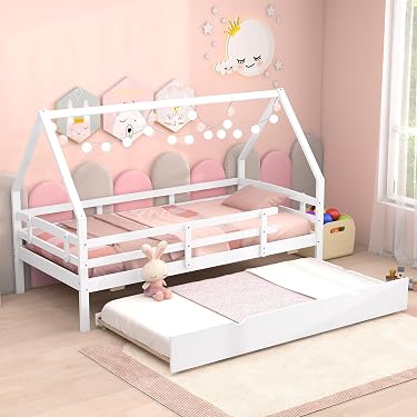 Lit Superposé 90x200 Cm Avec Rangements Et Tiroirs | Cadre En Bois Massif Pin | Gris | Pour Enfants Et Adolescents - 11