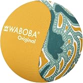 Waboba Orijinal Su Topu, Suda Zıplayan, 5.6cm &Ccedil;ap, 3 Katmanlı Tasarım, Suda Zıplayan Top (Hardal)