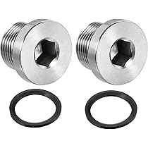 Spina Brugola M10x1.0 Spina Di Chiusura M10 X 1.0 In Acciaio BZP - Foto 9