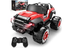 DEERC DE67 Ferngesteuertes Auto 1:14 Off-Road RC Car Geländewagen mit 50 Min. Lange Laufzeit, 2.4GHz Funkfernsteuerung All Terrain Outdoor Fahrzeug Crawler Spielzeug Geschenk für Kinder