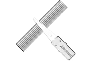 homeXpert ZAHNFREUND Zahnstocher aus Metall mit echtem Silberblatt (4cm) und passendem Etui (6cm) - Zur Zahnreinigung für Zahnzwischenraum - Perfekte als Zahnstocher für unterwegs - Toothpick