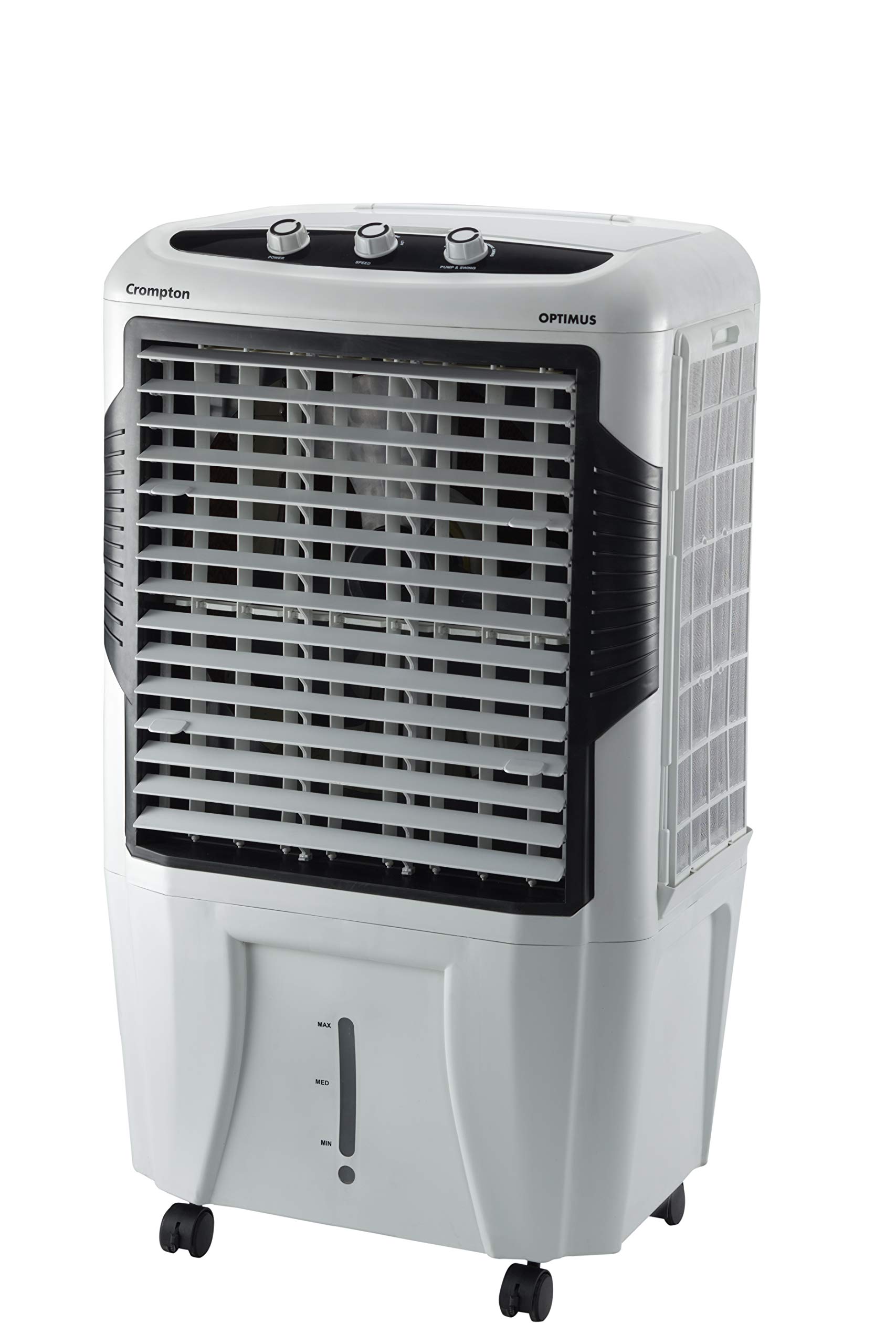 Crompton Optimus 65 Litres Desert Air Cooler for home | Large & Easy Clean Ice Chamber | High Density Honeycomb Pads | Everlast Pump | Humidity Control - Image 4