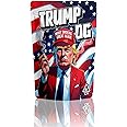 100 Pack Mylar Bags, TRUMP OG, Resealable Smell Proof Cookies Mylar Bag, 3.5 Cali Pack Bags, Aluminium Foil, Candy, Cookie Bags, Storage Ziplock Sandwich Bags (9.8cm x 13cm, TRUMP OG Design)