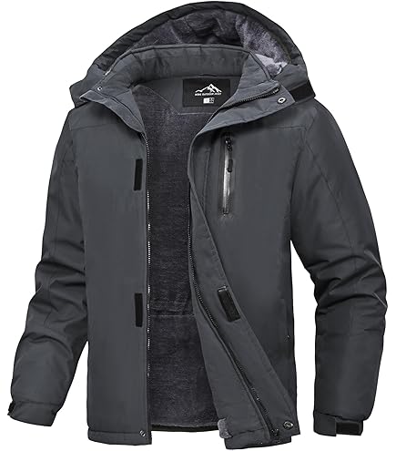 Heren Winterjas,Heren Warme Wollen Jas, Verwijderbare Dubbele Kraag Heren Winterjas,Heren Warme Wollen Jas, Verwijderbare Dubbele Kraag