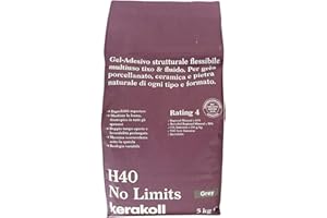 ADESIVO H40 NO LIMITS KERAKOLL GRIGIO 5 KG