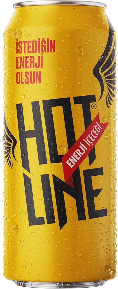 Hotline Enerji İçeceği 500 ml 24'lü | #İstediğin Enerji Olsun