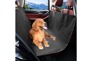 KYG Funda de asiento de coche para perros, 600D Oxford, impermeable, antideslizante y resistente a los arañazos, universal, 146 x 146 cm