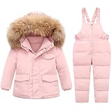 JiAmy Bambino Inverno Tuta da Neve Bambina Piumino Giacche con Cappuccio  Pantaloni e Salopette da Neve 2 Pezzi Bambini Set di Vestiti : Amazon.it:  Abbigliamento