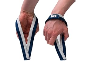 Weightlifting House Correas de muñeca para levantamiento de pesas olímpico, culturismo, arrebato, tirones y peso muerto. Envolturas de entrenamiento de levantamiento de pesas para hombres y mujeres.