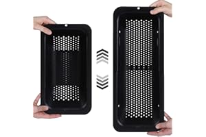 BLUE GINKGO Panier passoire sur évier - Laver les légumes et les fruits, égoutter les pâtes cuites - Extensible - Essentiels de cuisine (7,9 W x 14,5-19,5 L x 2,75 H) - Noir