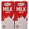 Unikai Low Fat Milk In Tetra Pack, 1 Litre (Pack Of 4)