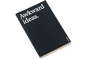 OD OCTÀGONDESIGN OCTÀGON DESIGN | Awkward ideas. Cuarderno con interior pautado en puntos. Color negro. Tamaño similar A5. 80 páginas. Notebook.