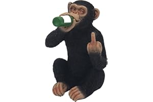 L & P HOME & GIFTS Lesser & Pavey Cheeky Monkey Drinking Home Decor Figurines & Ornaments For Home & Office | Decorative Accessories Statues For Indoor & Outdoor | Lovely Gifts for Women & Men