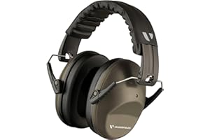 Vanderfields Cascos Antiruido Adultos 26dB | Cascos Cancelación de Ruido | Cascos Insonorizados para Estudiar | Auriculares Aislantes Ruido | Para Estudio, Trabajo, Construcción, Tiro Deportivo