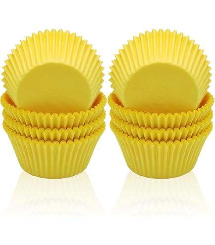 100 stuks cupcake hoesjes, cake muffin voeringen, vetvrije folie